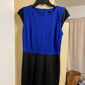 Black and Blue Aqua Dress